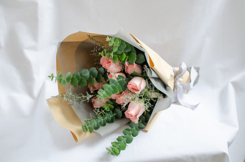 floral garage pink bouquet