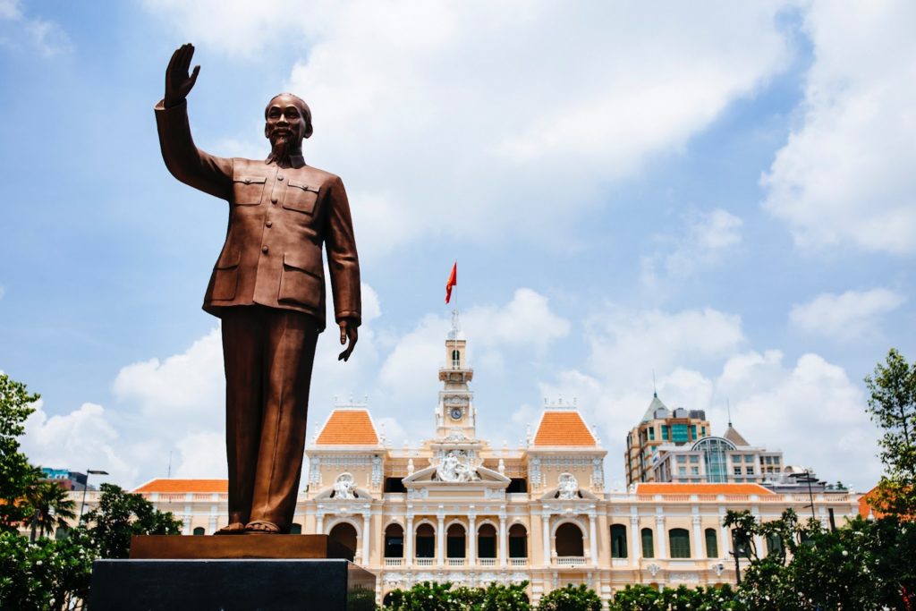 ho chi minh statue in vietnam
