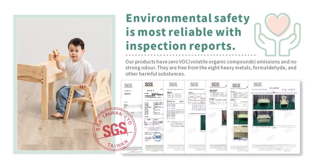 showcasing the safety inspection reports done on ha furniture products