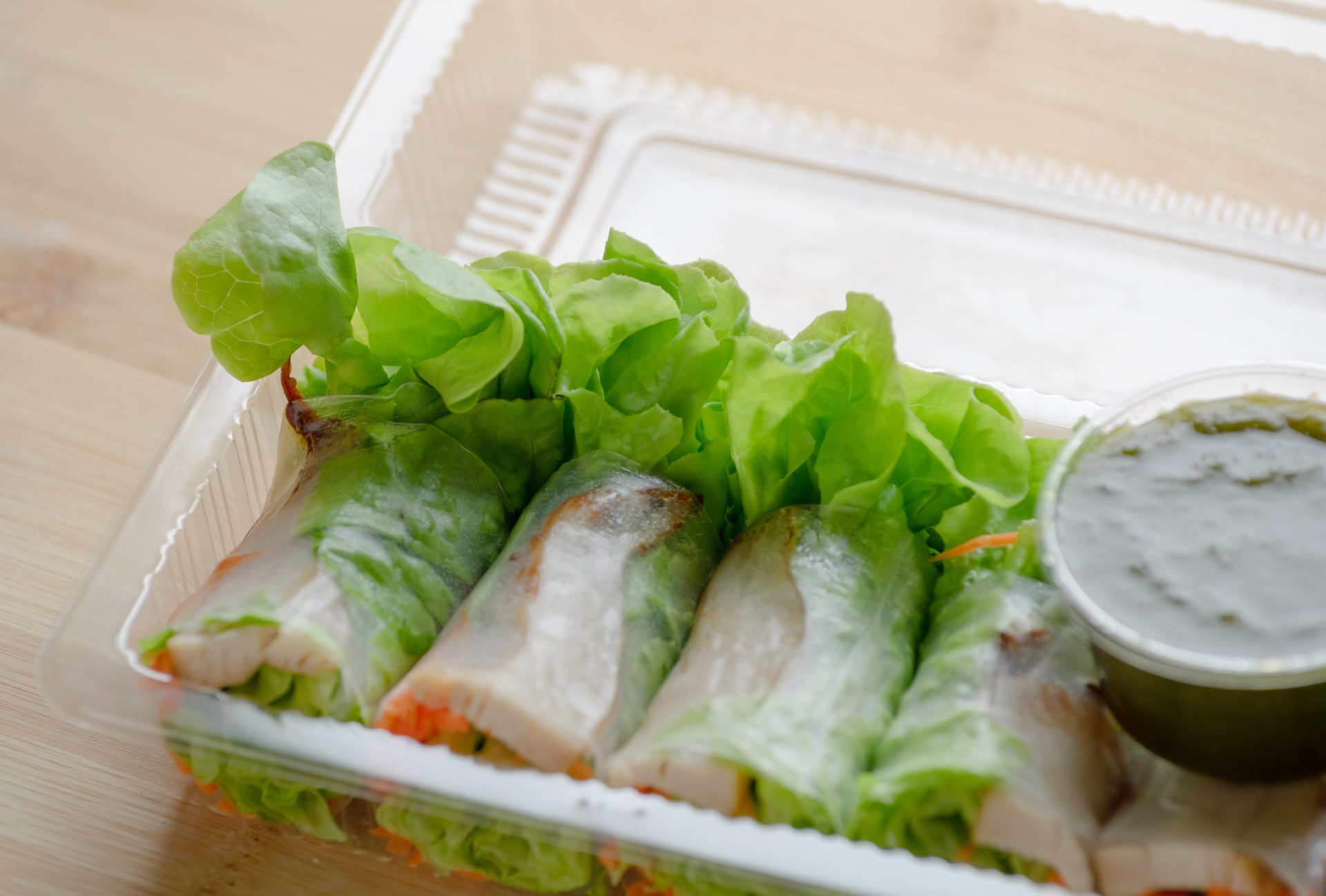 healthy spring rolls